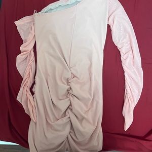 Light pink formal dress